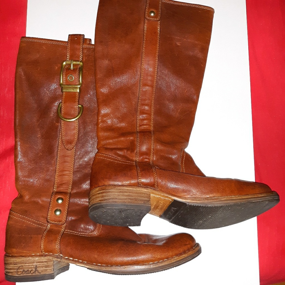 Coach riding boots